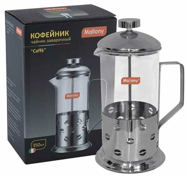Френч-пресс MALLONY B535-1000ML Caffe 1000мл