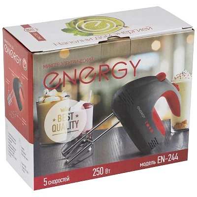 3. Миксер ENERGY EN-244 5скоростей 250Вт
