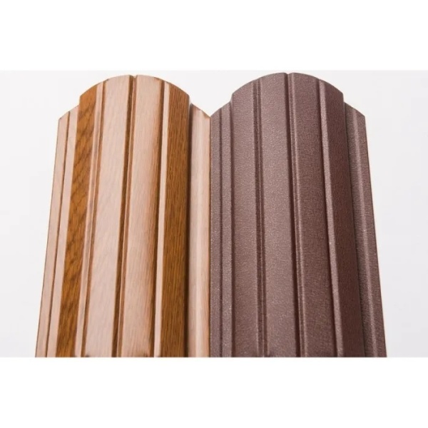 2. Штакетник металлический 1,2м 6005 ширина 118мм