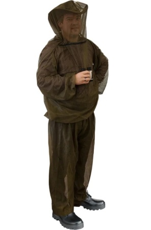 2. Костюм BOYSCOUT противомоскитный в чехле, 3 предмета (накомарник, куртка, штаны)80022