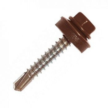 Саморез кровельный 4,8х51 RAL 7024 (уп.50 шт.)