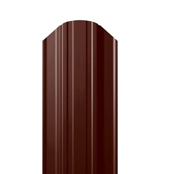 Штакетник металлический 1,2м 8017 ширина 118мм