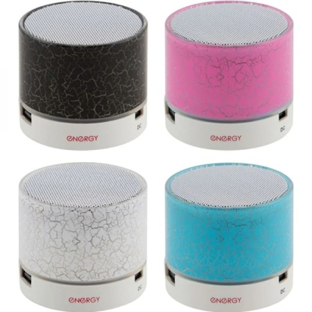 4. Bluetooth-колонка ENERGY SA-01 3Вт, LED подсветка