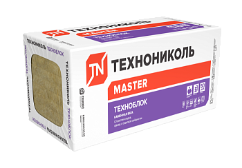 Утеплитель ТЕХНОБЛОК СТАНДАРТ 1200х600х100мм, плотность 50кг/м3 ,0,288м3,