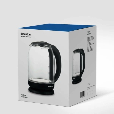 5. Чайник Blackton Bt KT1822G 1,7л 2,2кВт черный