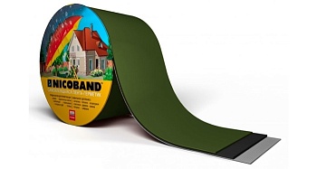 Лента самоклеющая герметизирующая зеленая 5см*3м NICOBAND