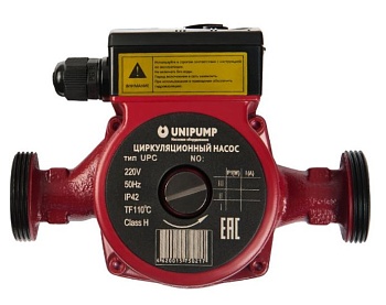 Насос циркуляционный Unipump UРC 25/80 гайки 1" (8,2м, 8м3/ч, 225В)