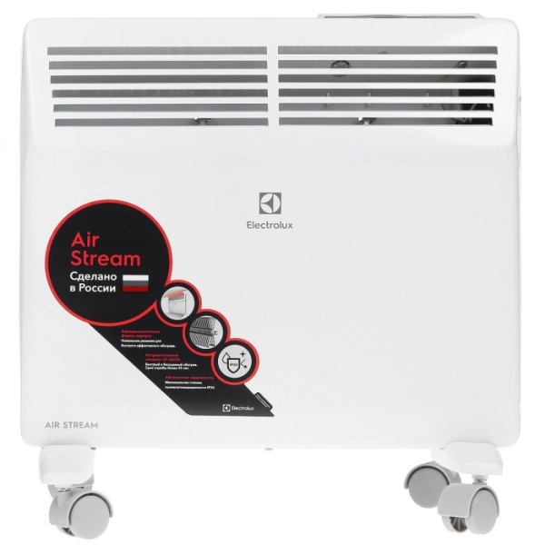 1. Конвектор ELECTROLUX ECH-AS-1000 ER 1,0кВт, эл.термостат