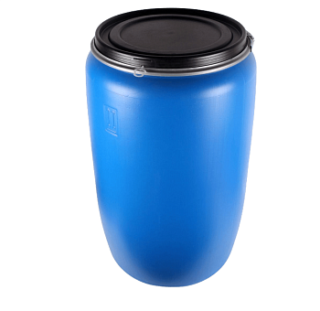 Бочка пластиковая 227л (L-Ring plus) синяя